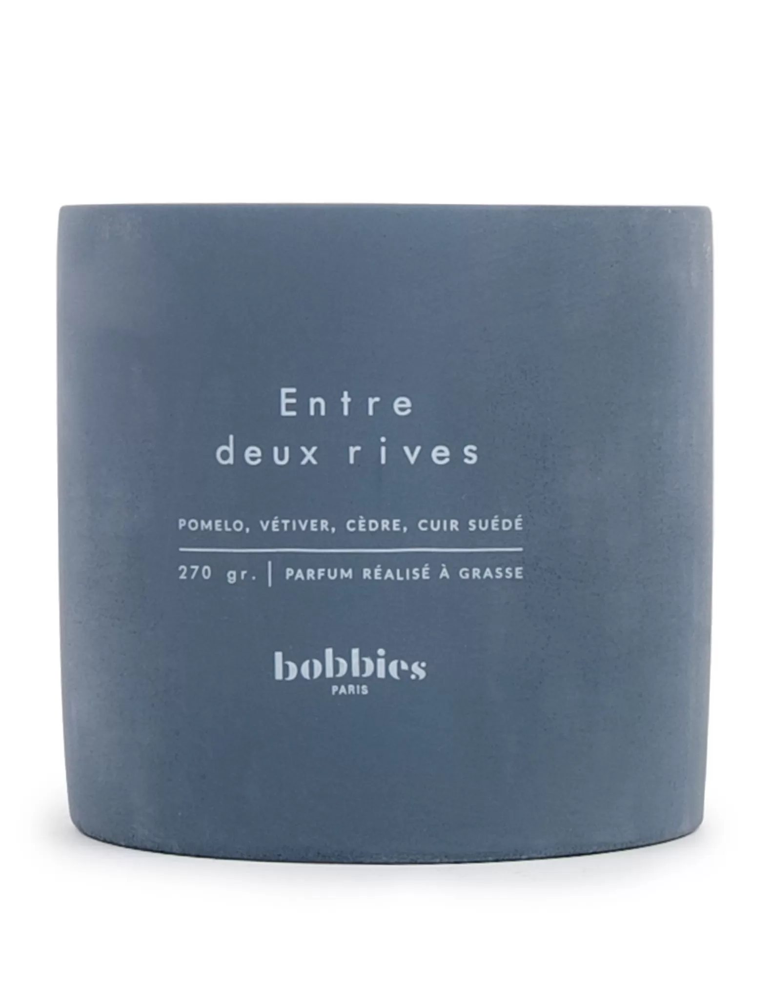 Bobbies Bougie Bleu Ardoise Fashion